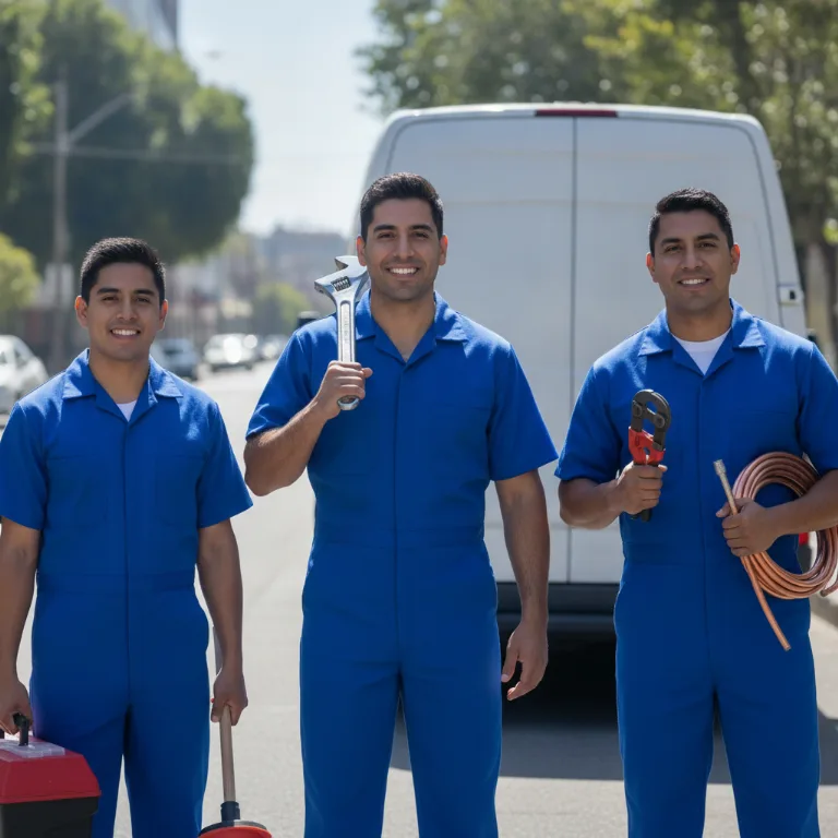 Plomero equipo en San Andres Tuxtla